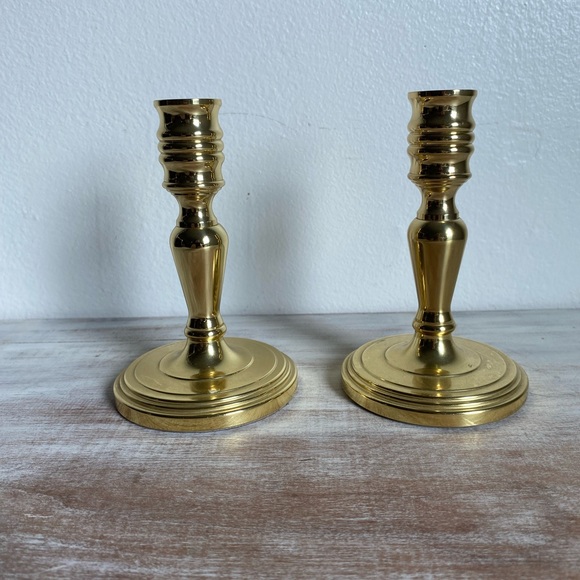 Accents 2 Baldwin Brass Candlesticks Poshmark